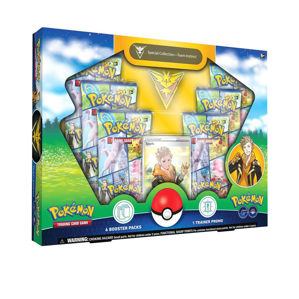 Pokémon TCG Pokémon GO Team Instinct Special Collection Box – 6 Booster Packs – English