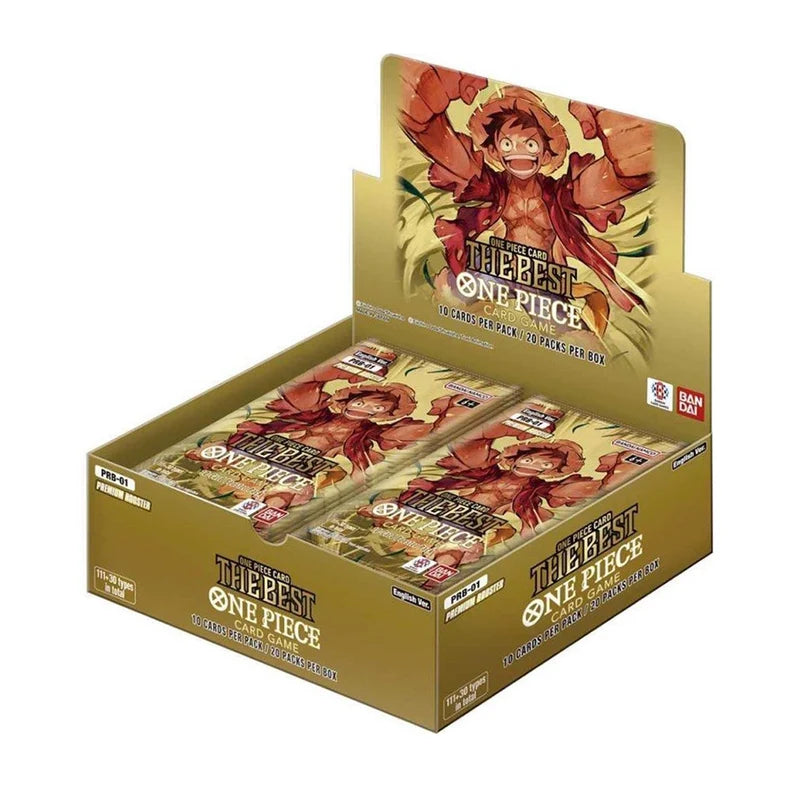 One Piece Card Game The Best PRB-01 Premium Booster Box – 20 Booster Packs – English