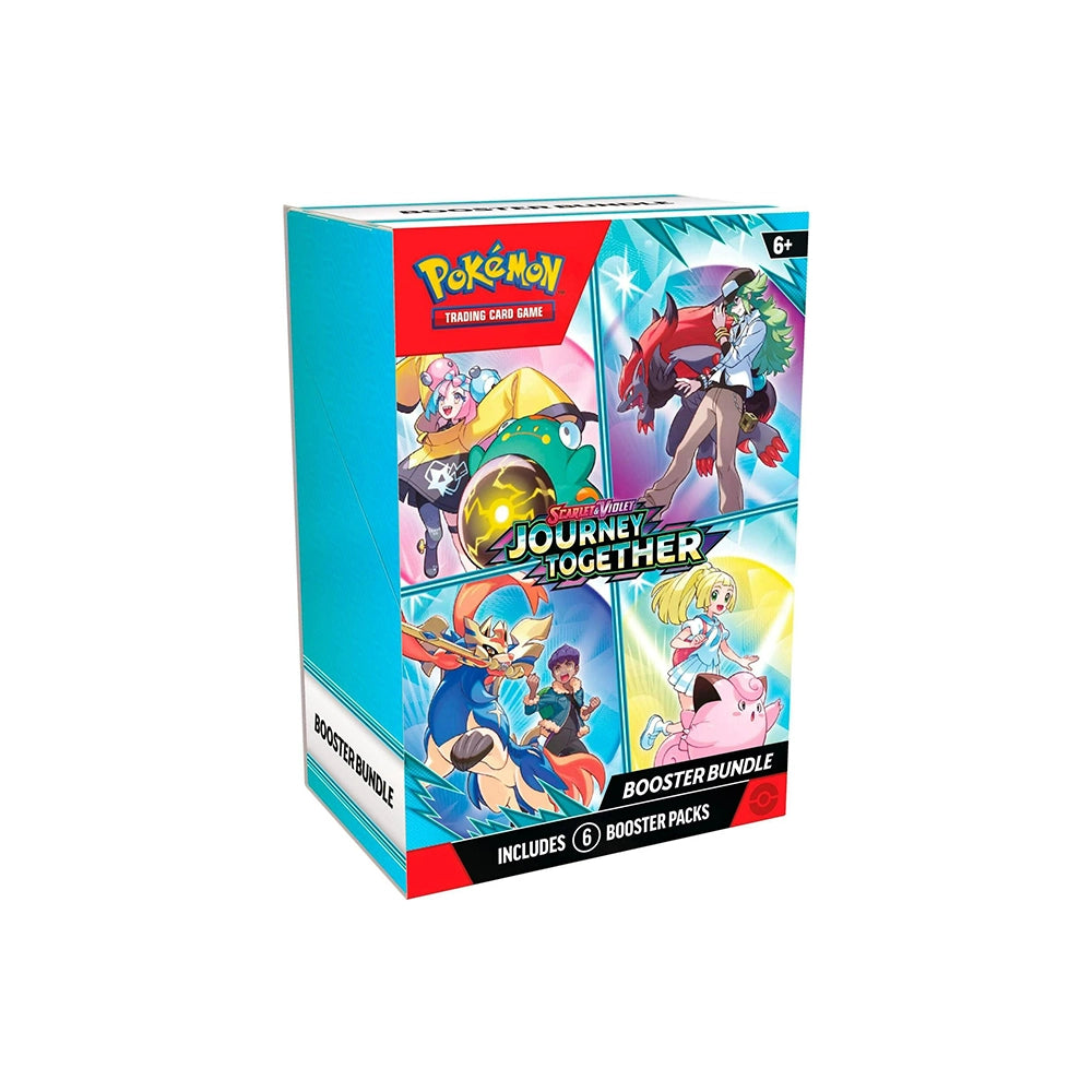 Pokémon TCG Journey Together Booster Bundle – 6 Booster Packs – English