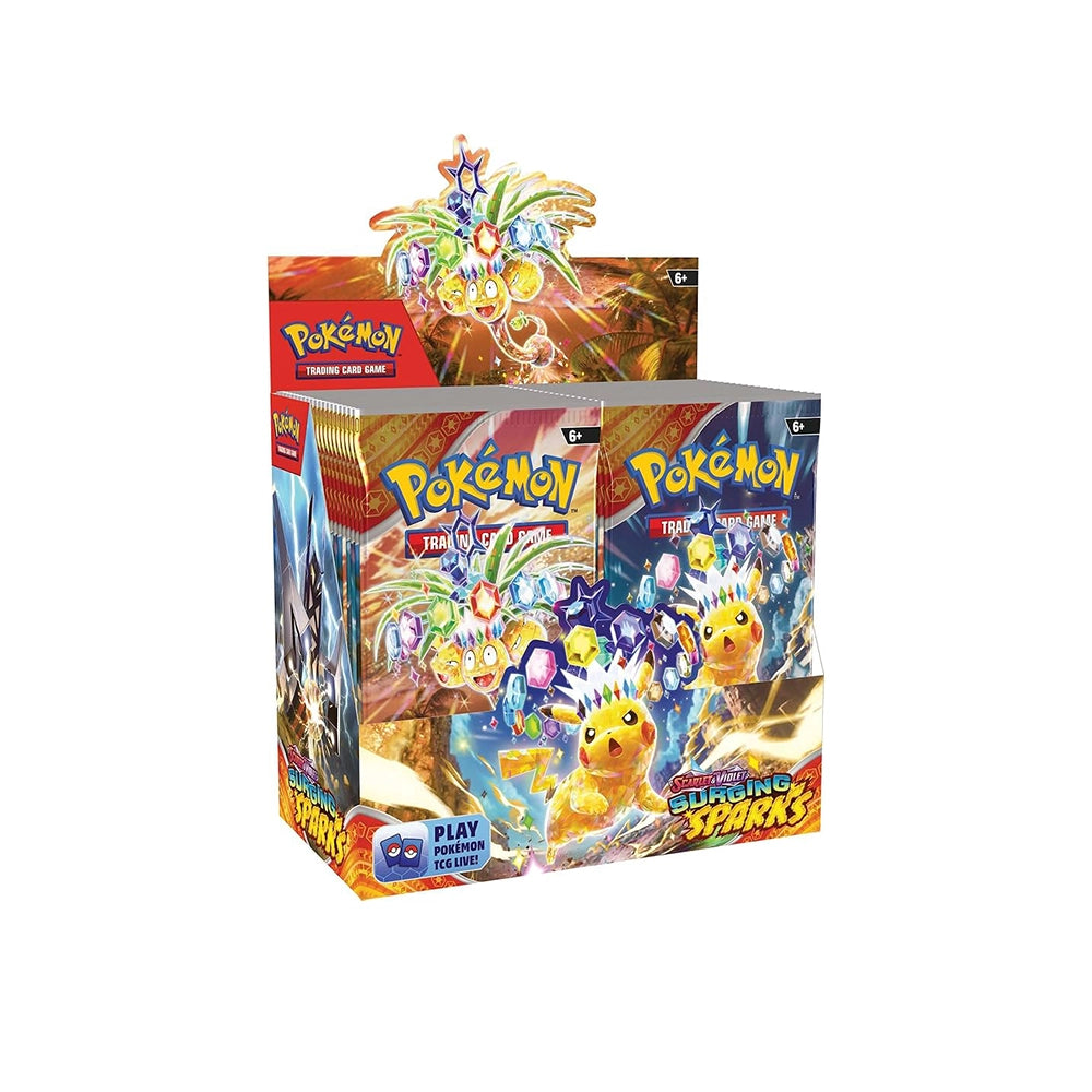 Pokémon TCG Surging Sparks Booster Box – 36 Booster Packs – English