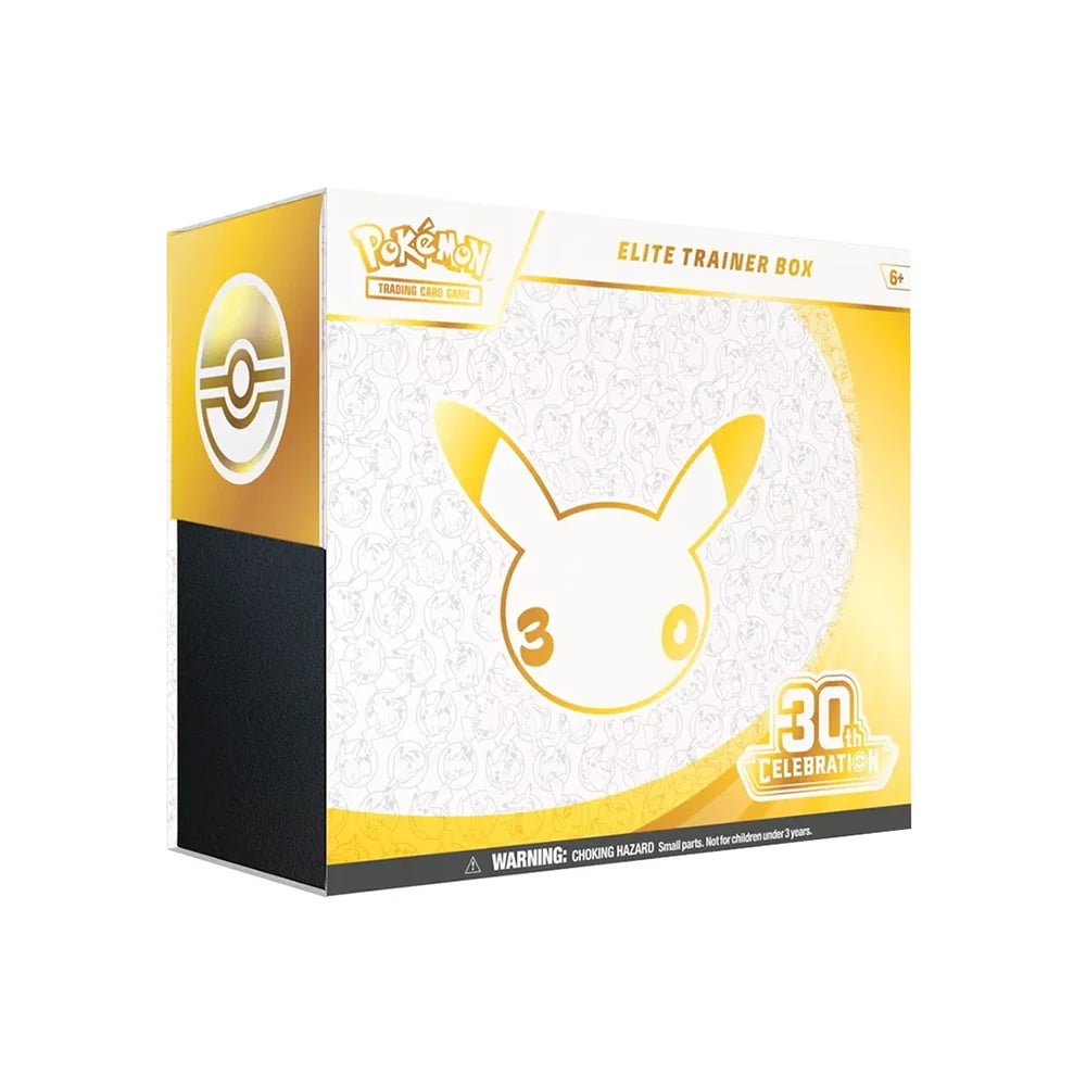 Pokémon TCG 30th Celebration Elite Trainer Box – 9 Booster Packs – English