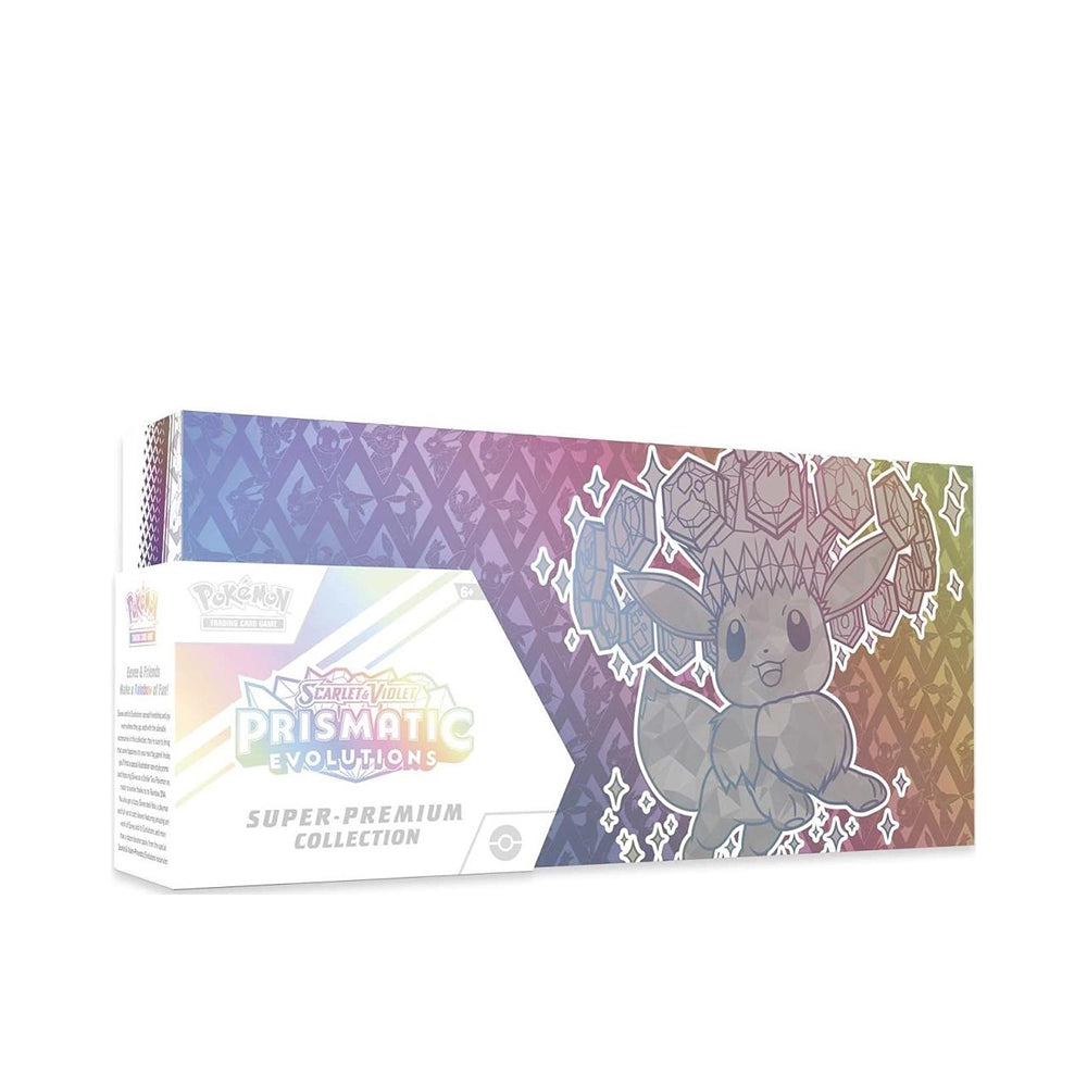 Pokémon TCG Prismatic Evolutions Super-Premium Collection – 15 Booster Packs – English
