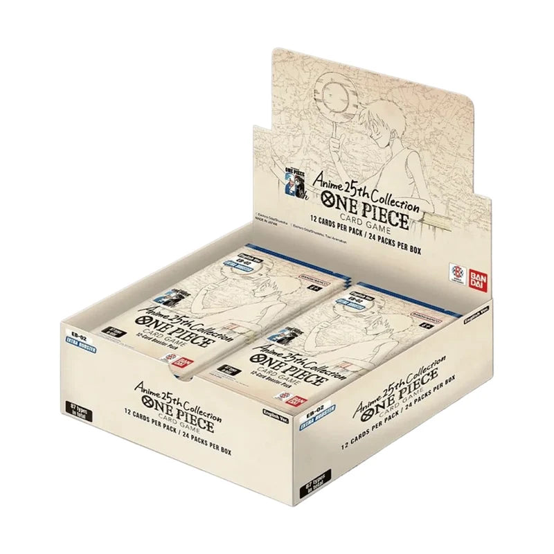 One Piece Card Game Anime 25th Collection EB-02 Booster Box – 24 Booster Packs – English