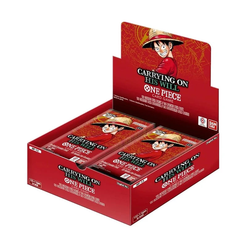 One Piece Card Game Carrying on His Will OP-13 Booster Box – 24 Booster Packs – English