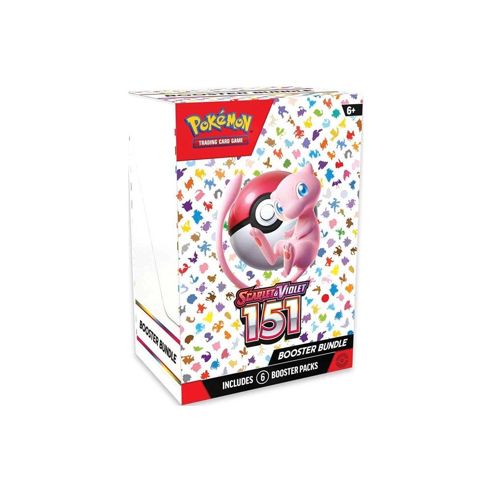 Pokémon TCG Scarlet & Violet 151 Booster Bundle – 6 Booster Packs – English