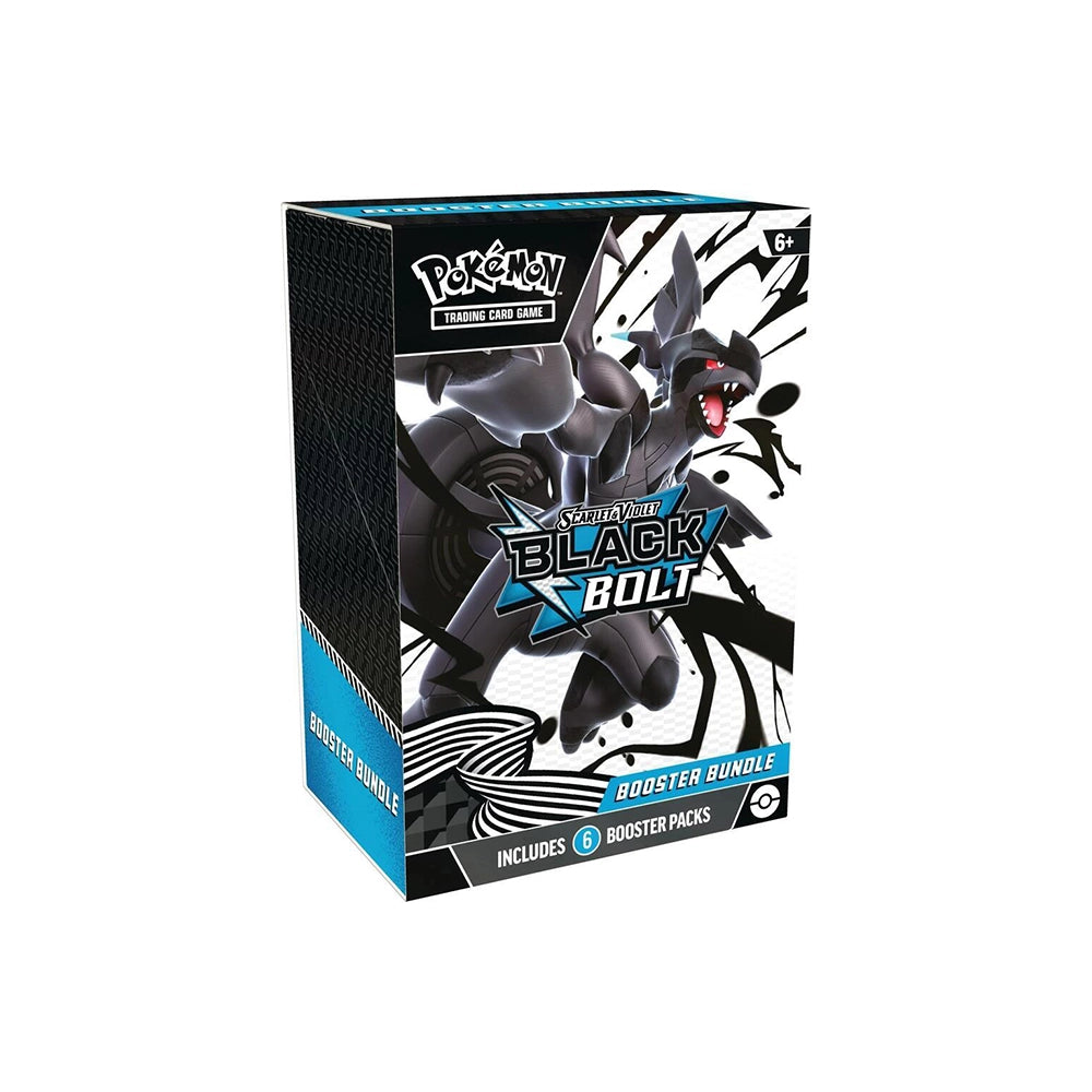 Pokémon TCG Black Bolt Booster Bundle – 6 Booster Packs – English