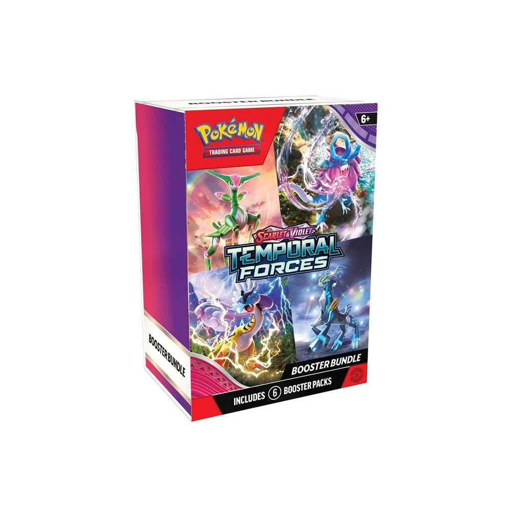 Pokémon TCG Temporal Forces Booster Bundle – 6 Booster Packs – English