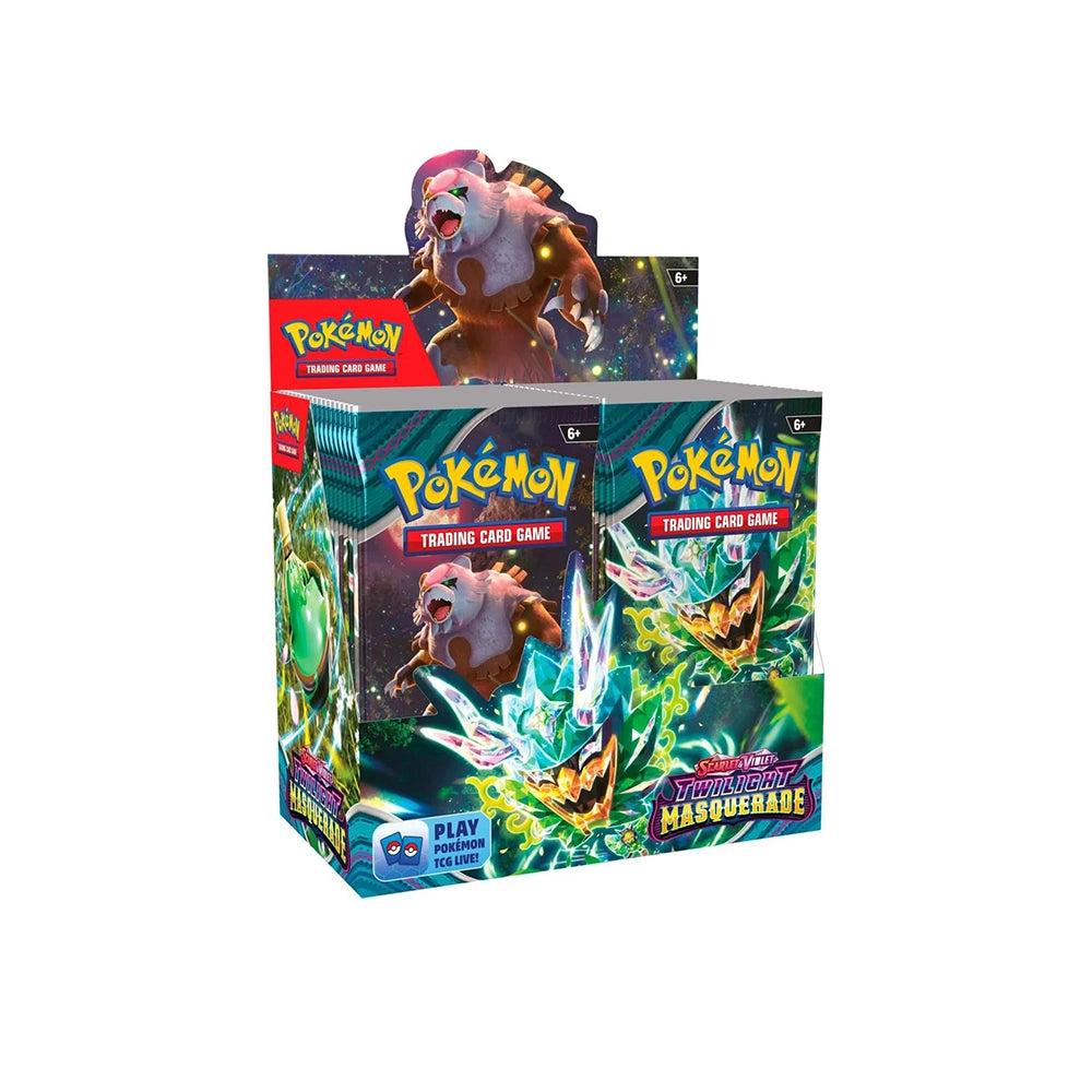 Pokémon TCG Twilight Masquerade Booster Box – 36 Booster Packs – English