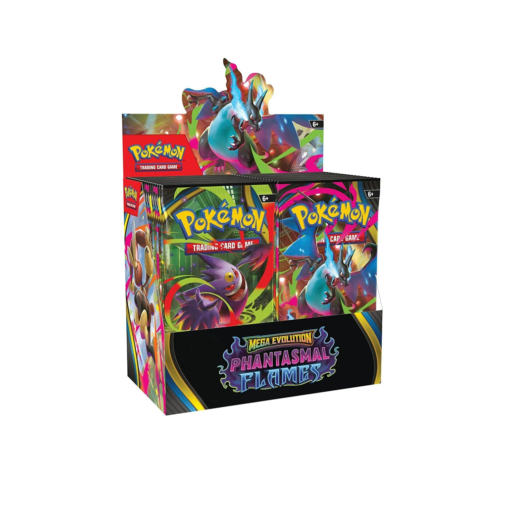 Pokémon TCG Mega Evolution Phantasmal Flames Booster Box – 36 Booster Packs – English