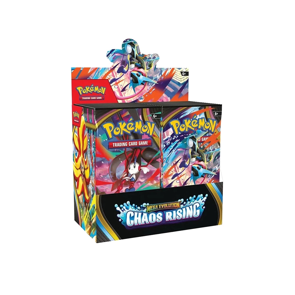 Pokémon TCG Mega Evolution Chaos Rising Booster Box – 36 Booster Packs – English