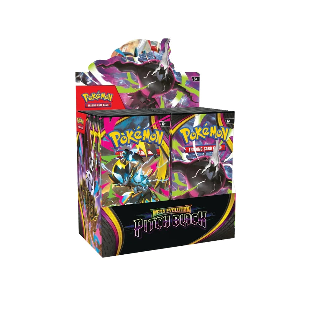 Pokémon TCG Mega Evolution Pitch Black Booster Box – 36 Booster Packs – English