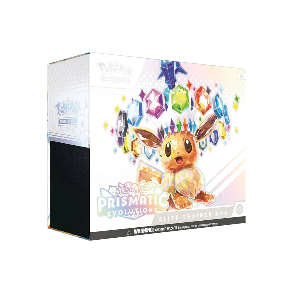 Pokémon TCG Prismatic Evolutions Elite Trainer Box – 9 Booster Packs – English