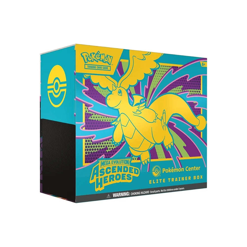 Pokémon TCG Ascended Heroes Pokémon Center Elite Trainer Box – 11 Booster Packs – English