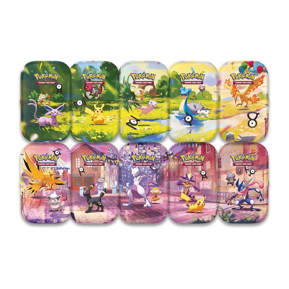 Pokémon TCG 30th Celebration Mini Tin – 2 Booster Packs – English