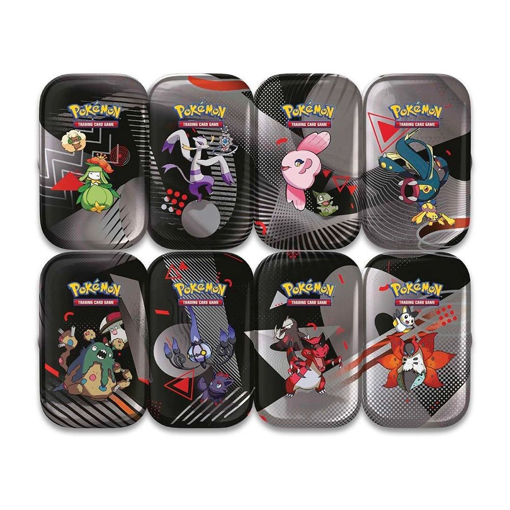 Pokémon TCG Black Bolt & White Flare Unova Mini Tin – 2 Booster Packs – English